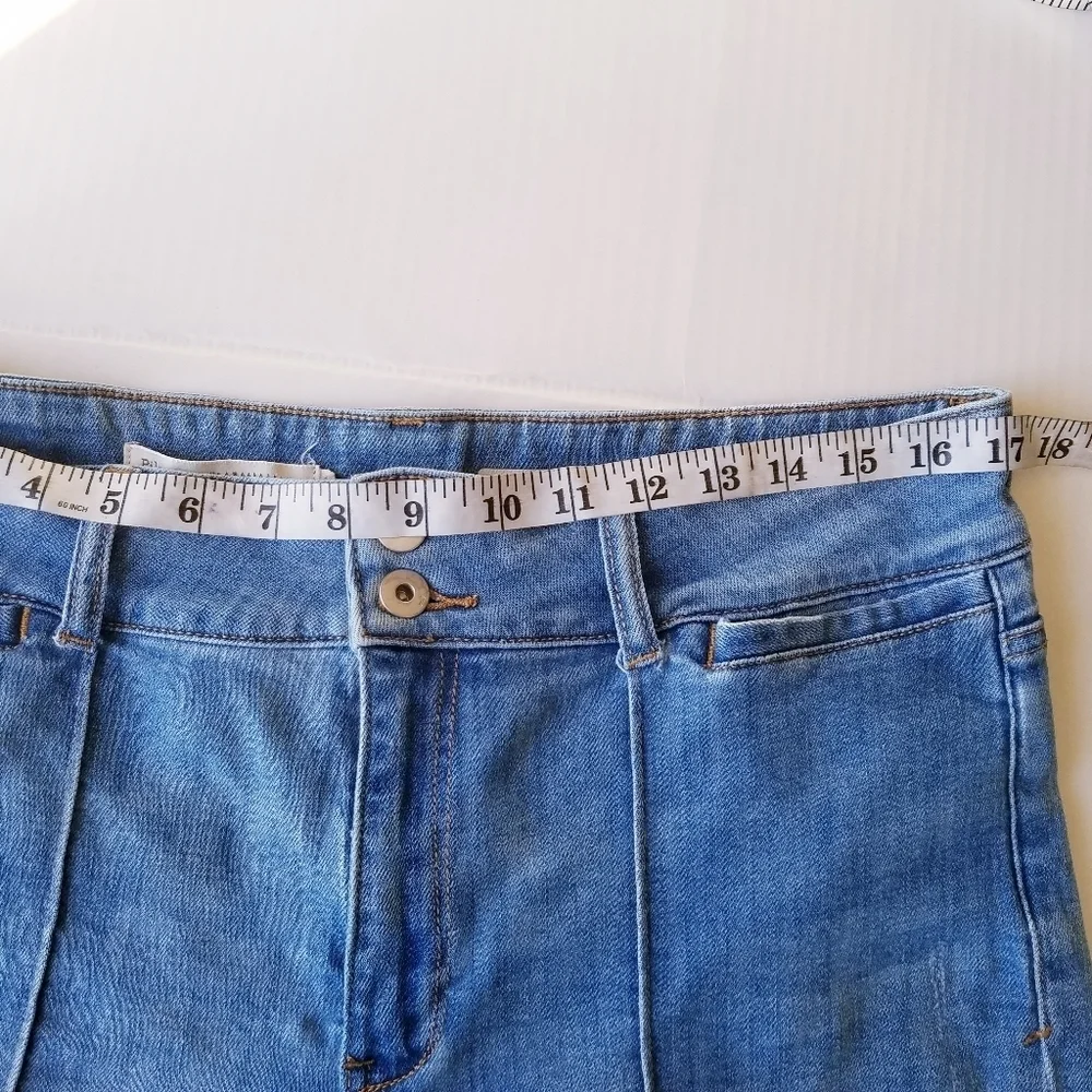 Anthropologie | High Waist‎ Denim Shorts 32 - Picture 3 of 8